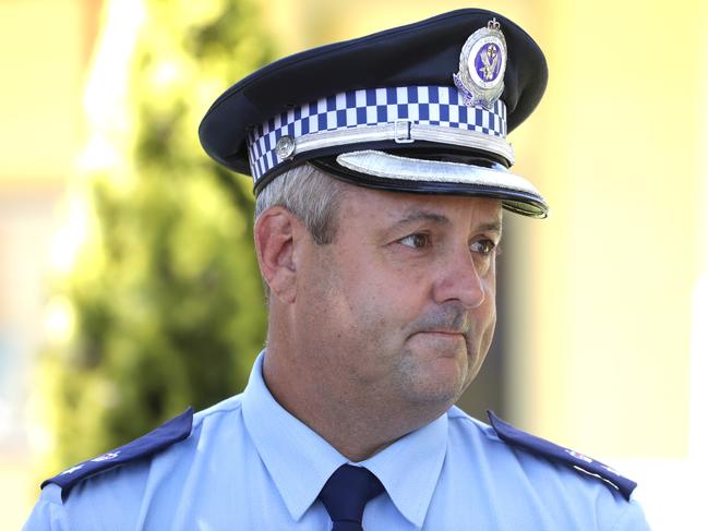 Superintendent Paul Condon said regular police and “intelligence-driven” operations are underway in the alpine region. Picture: Hamish Blair