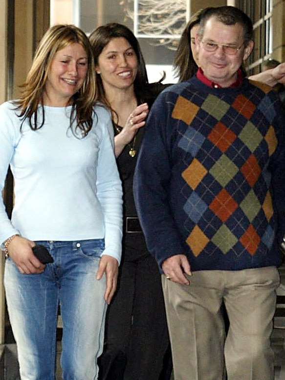 Michelle, Roberta and George Williams in 2004. 