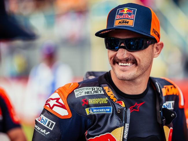 Australian Jack Miller (factory KTM team) at the Dutch TT at Assen, Netherlands, June 2024. Pic: Rob Gray (Polarity Photo)/KTM