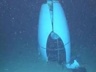 The first image of the destroyed Titan submersible has been presented to a court.