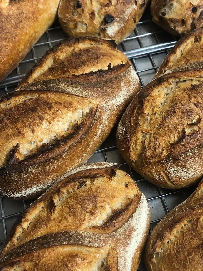 D'Estrees Bakery is the only place to go in Kangaroo Island for freshly baked sourdough bread and croissants. Picture: D'Estrees Bakery