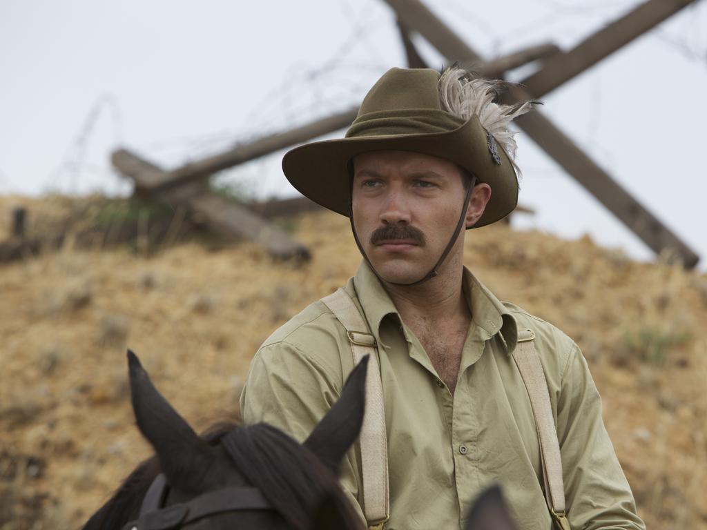 Lt Col Hughes (Jai Courtney) in a scene from The Water Diviner. Picture: Universal