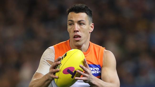 Dylan Shiel may have played his last game for the Giants. Picture: Phil Hillyard