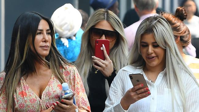 Danielle McGuire (left) and Brittany (right) approached the builder in 2017. Picture: AAP