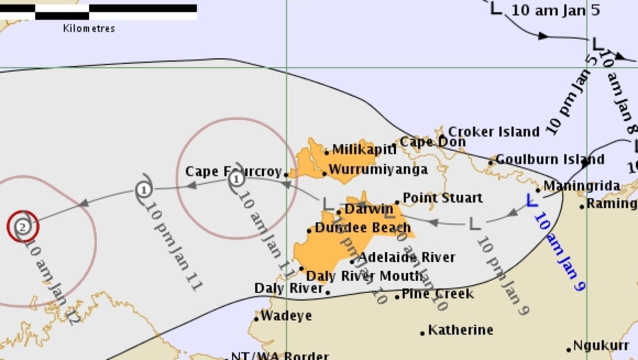 Cyclone NT: BOM says cyclone is unlikely to develop until west of ...