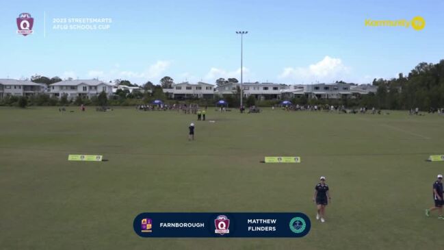 Replay: AFL Queensland Schools Cup State Finals Day 2 - Farnborough v Matthew Flinders (Primary Female 7th-Place)