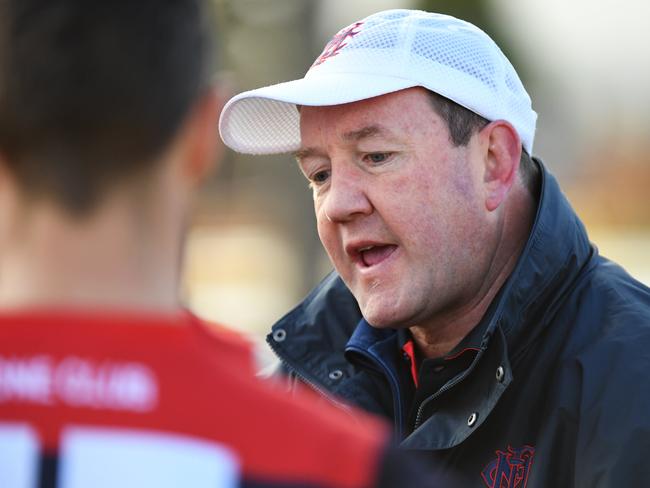 Montrose coach Peter Bastinac. Picture: James Ross/AAP 