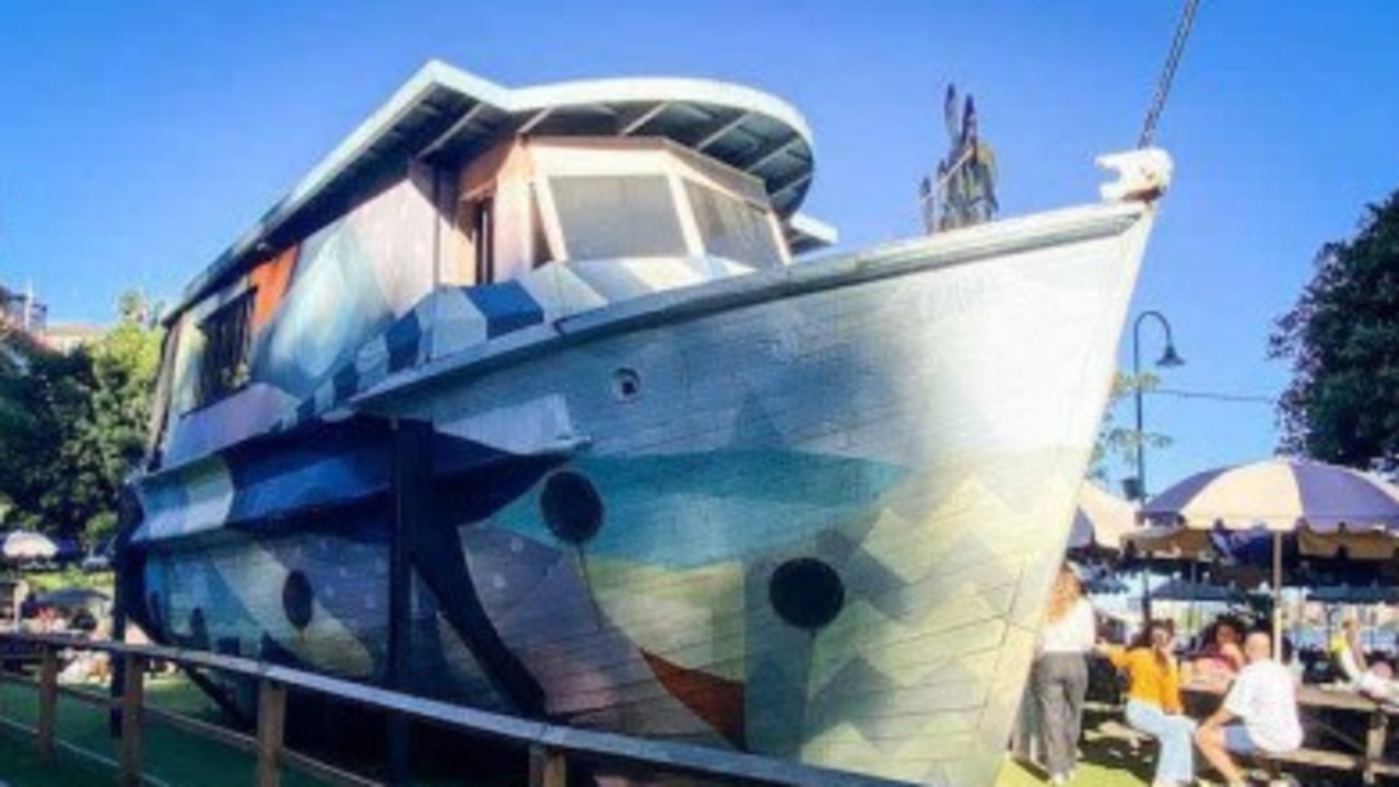 The boat playground at Manly Wharf will be similar to the playground at Artemus Group’s Howard Smith Wharves complex in Brisbane. Picture: Supplied