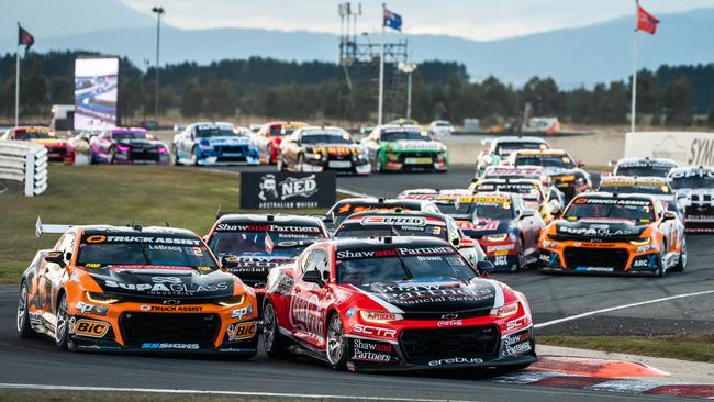 AUSTRALIA - MAY 20: Will Brown driver of the #9 Coca-Cola Racing Chevrolet Camaro ZL1 during race 1 of the Tasmania Supersprint, part of the 2023 Supercars Championship Series at Symmons Plains Raceway on May 20, 2023 in Hobart, Australia. (Photo by Daniel Kalisz/Getty Images)