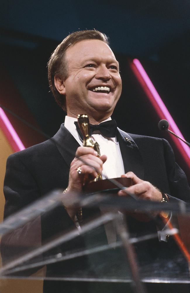 The 78-year-old hosted his first Logies telecast in 1968 and final one in 2010. Picture: Supplied