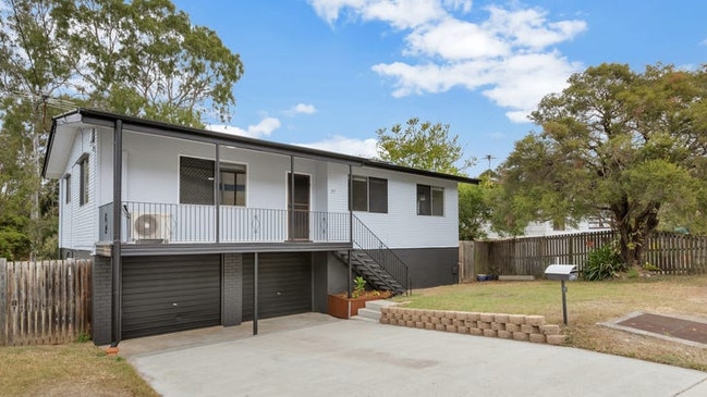 Three-bedroom, one-bathroom house at 77 Brisbane Rd, Riverview sold for $548,888