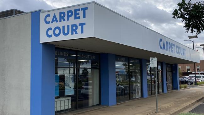 The old Carpet Court building Dubbo Council purchased for $1.3 million. Picture: Ryan Young