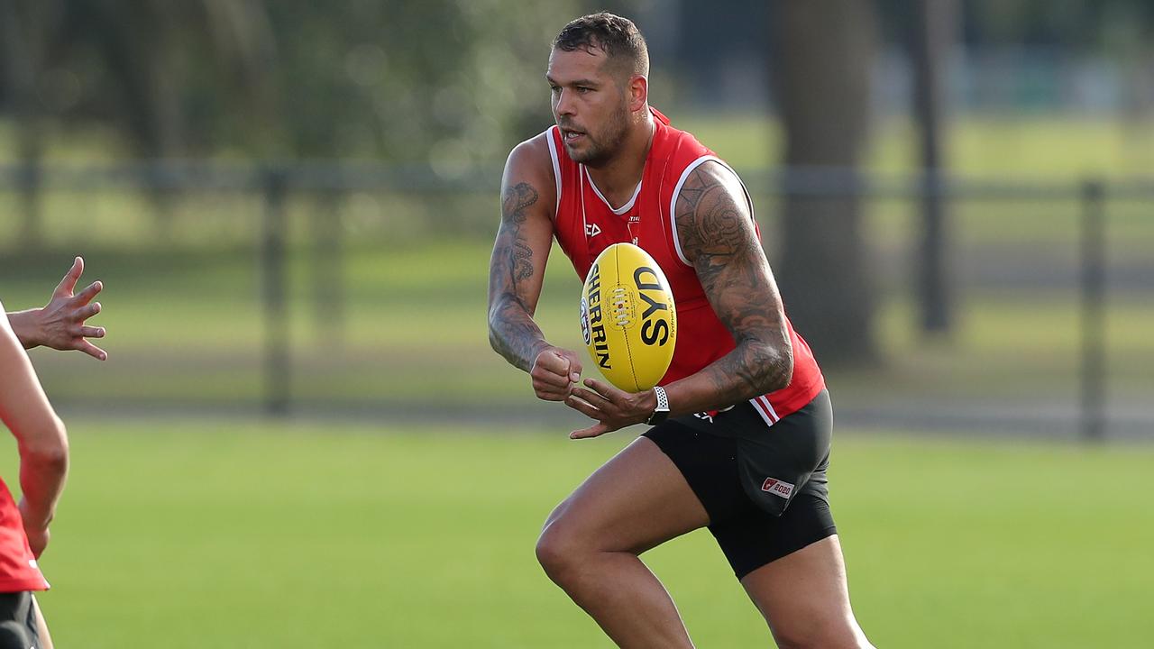 Lance Franklin has suffered another hamstring injury. Picture: Getty