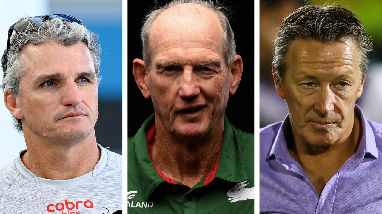 Ivan Cleary, Wayne Bennett and Craig Bellamy.