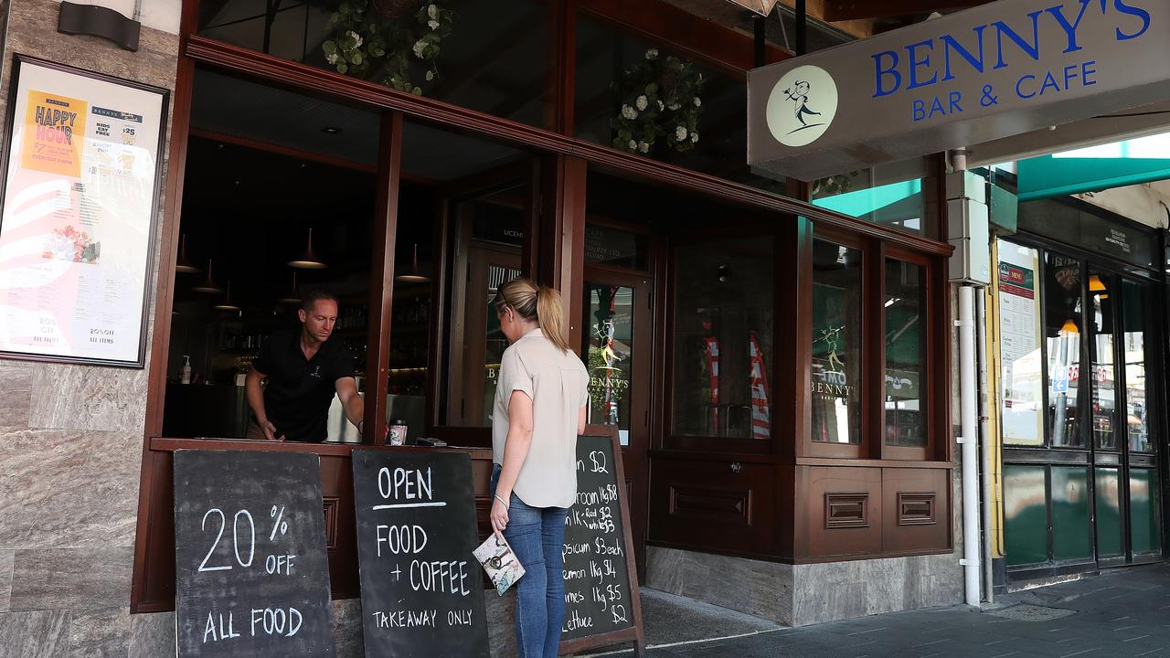 WA is going to ban single-use coffee cups that aren’t compostable. But the state doesn’t have a facility to compost the huge numbers of cups expected. Picture: Paul Kane/Getty Images