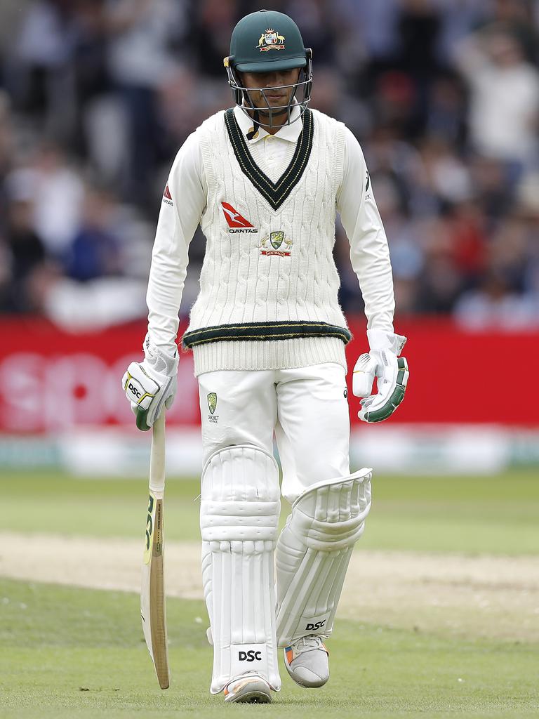 Usman Khawaja hasn't been seen at international level since the Third Test at Leeds. (Photo by Ryan Pierse/Getty Images)