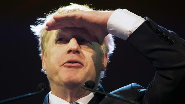 Boris Johnson has accidentally launched his leadership campaign. Picture; AFP.