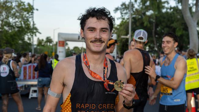 Luke Price finishes second as runners took part in the 2025 edition of the annual NT City2Surf, Sunday, June 1. Picture: Pema Tamang Pakhrin