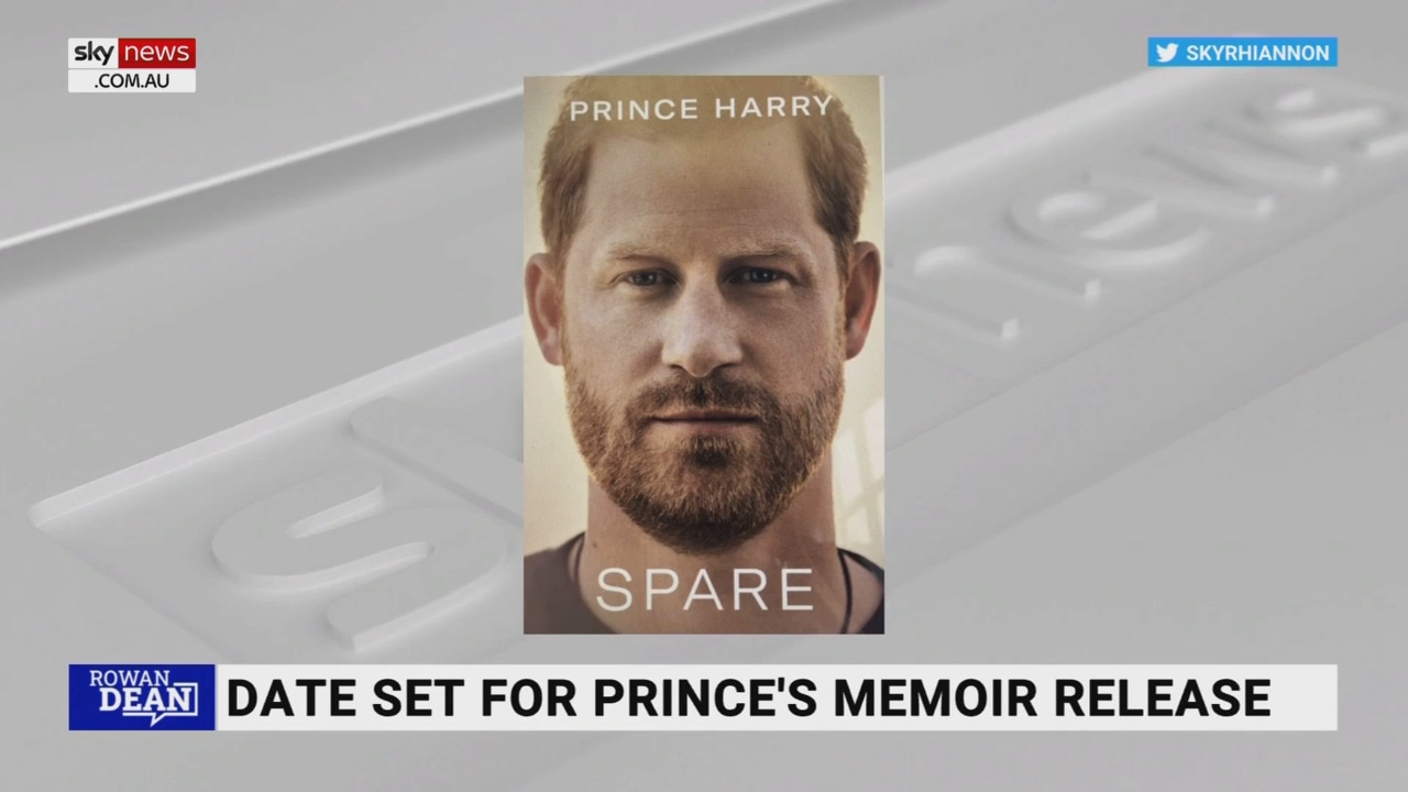 'It’s going to be a write-off': Release date for Prince Harry's memoir set