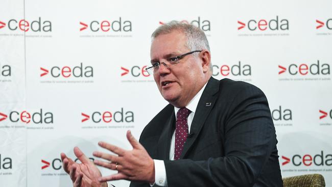 Prime Minister Scott Morrison made the comments at the CEDA conference