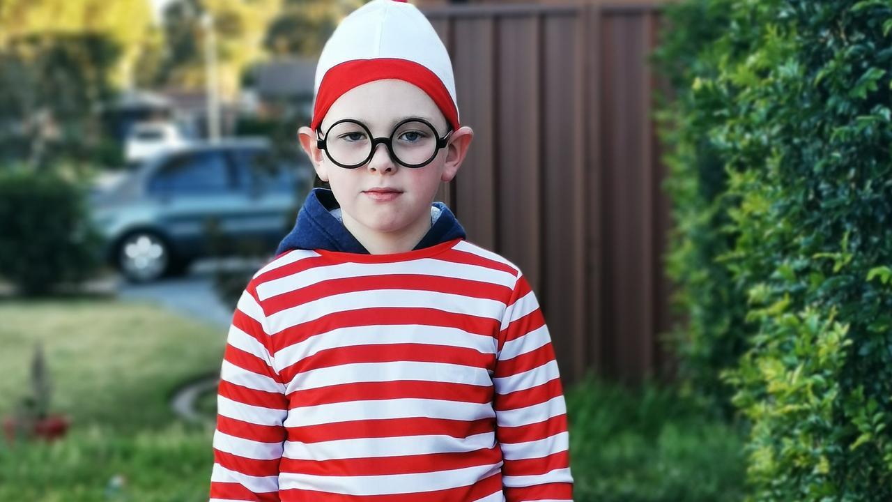 21/08/2019 - Tyson joined many friends at Hassall Grove Public School for Book Week dressed as Where's Wally Picture: Jacky