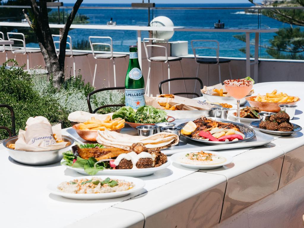 Enjoy a selection of food with a view at Jimmy's Chicken. Picture: Patrick Stevenson