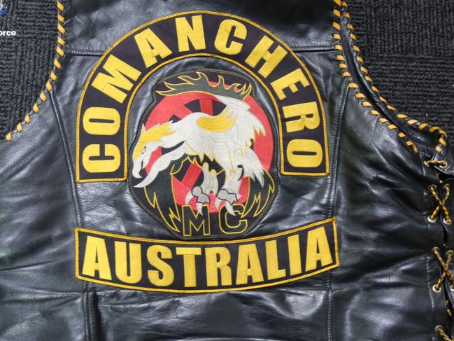 Police allege McCallum is the “road captain” of the Comanchero outlaw motorcycle gang.