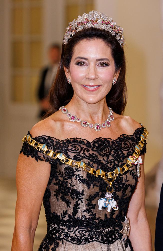 Crown Princess Mary of Denmark at Christiansborg Palace. Picture: Getty Image