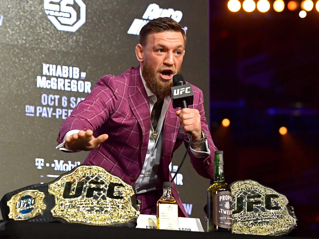 Conor McGregor vs Khabib Nurmagomedov: UFC press conference shocks Dana ...