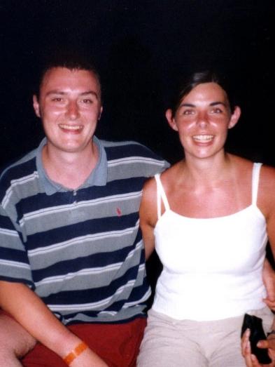 Peter Falconio with girlfriend Joanne Lees. PICTURE: Supplied