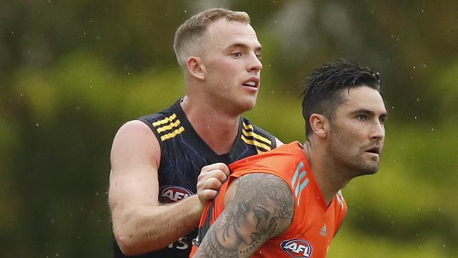 Tom Mitchell and Chad Wingard had been bandied around as possible names to bolster the Hawks’ draft hand.