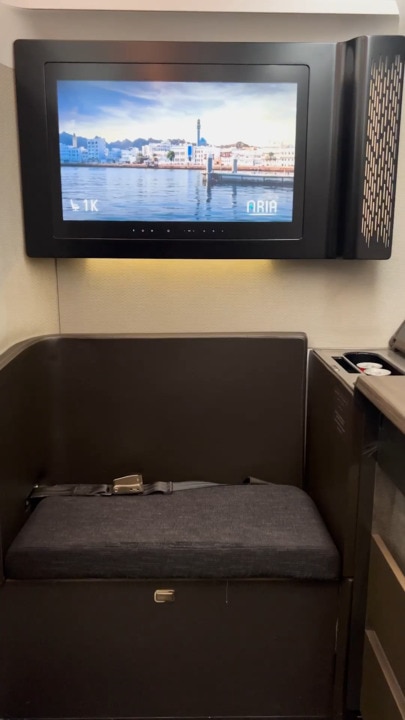 Come aboard the Oman Air 'Business Studio'