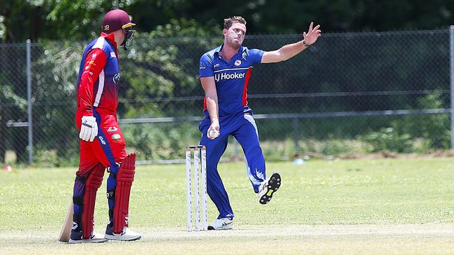 Pictured: Jordan Fulton. Barron River v Mulgrave. Cricket Far North 2025. Photo: Gyan-Reece Rocha