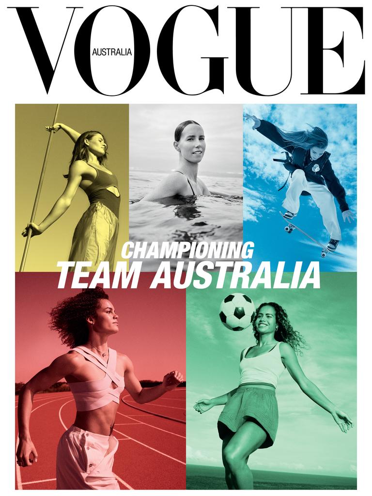 Vogue cover: Australian female Olympians Mary Fowler, Emma McKeon and  Jessica Fox | The Australian