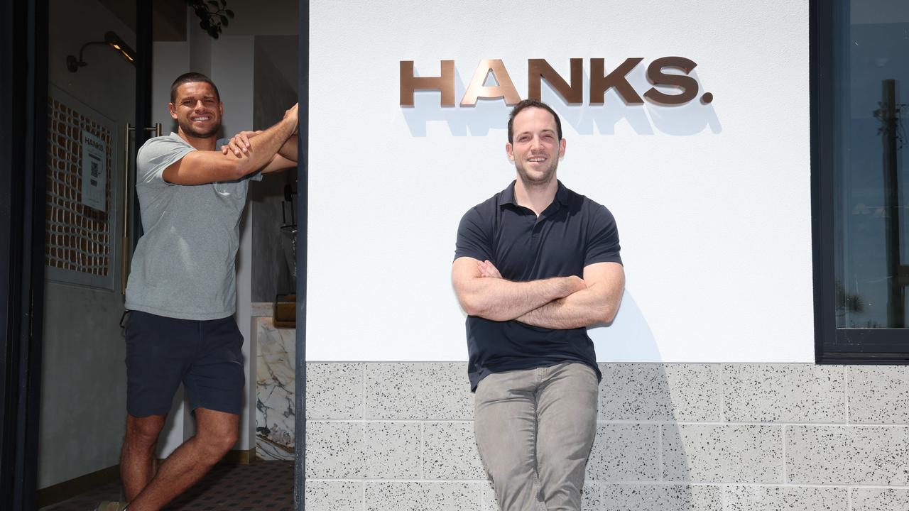 The family behind Siblings at Kirra are getting ready to open their second restaurant in the southern Gold Coast suburb called Hanks.Brothers Jarrod Kyle and TJ Cianci getting ready for the opening. Picture Glenn Hampson