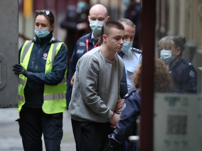 Remorseless killer Joshua Horton will spend at least nine-and-a-half years behind bars for the deadly assault. Picture: NCA NewsWire / David Crosling