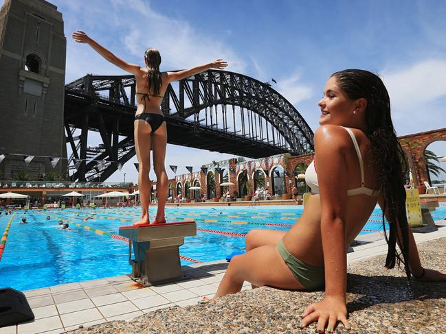 North Sydney Olympic Pool opened on April 4, 1936.