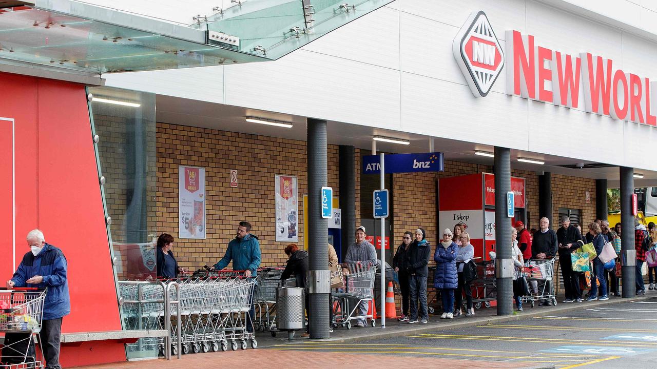 Some expats expressed concern for friends and family back home in New Zealand. Picture: David Rowland/AFP