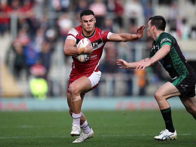 Jacob Kiraz was in fine form for Lebanon against Ireland. Picture: Jan Kruger/Getty Images for RLWC