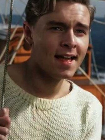 Callan McAuliffe as a young Gatsby in The Great Gatsby.