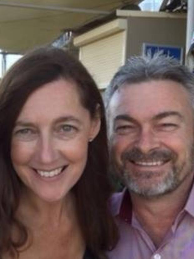 Karen Ristevski and husband, Borce.