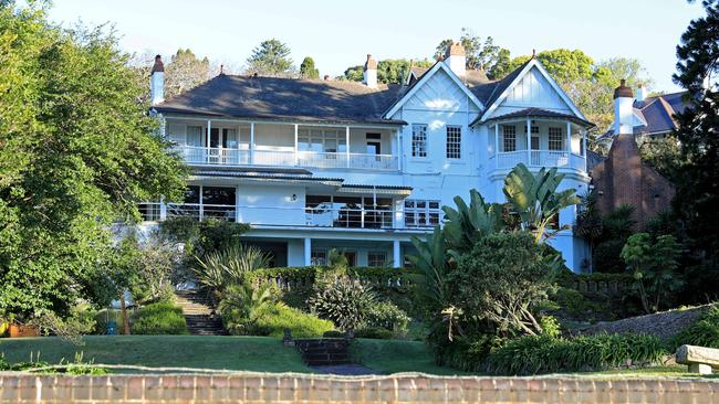 The Point Piper mansion "Elaine" on New South Head Road sold for a record amount in 2018.