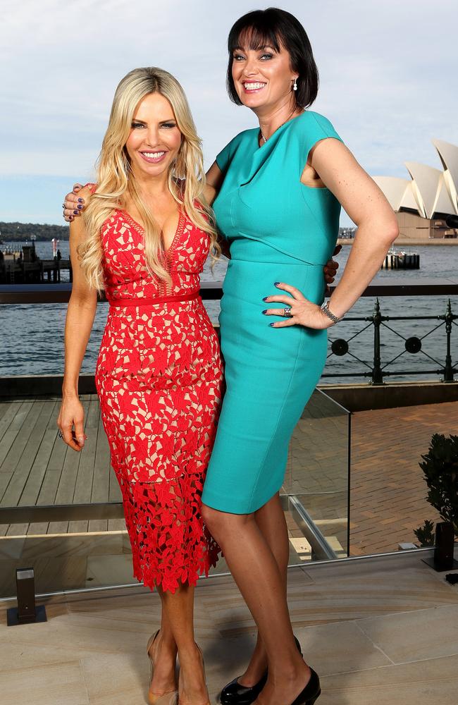 Melissa Tkautz and Lisa Oldfield, both from the northern beaches, will appear on Real Housewives of Sydney. Picture: Stephen Cooper