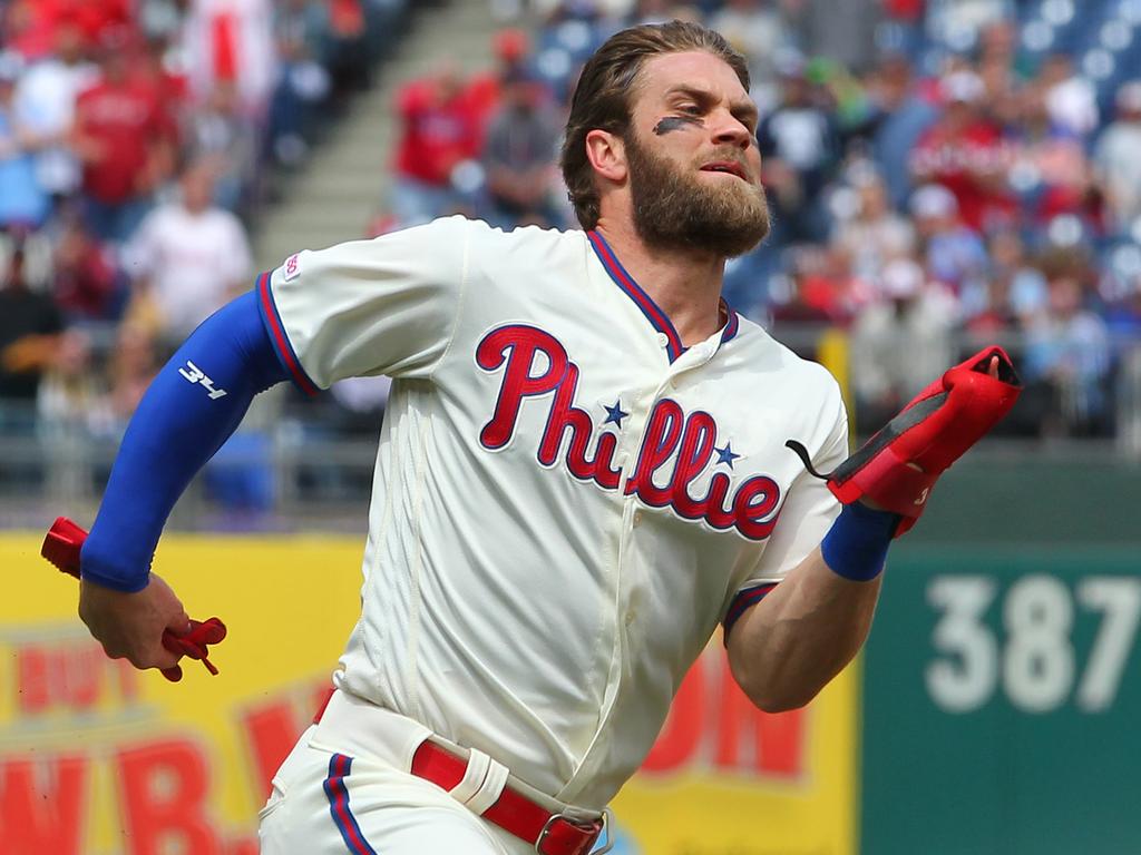 Bryce Harper's wife shames woman for trying to message him
