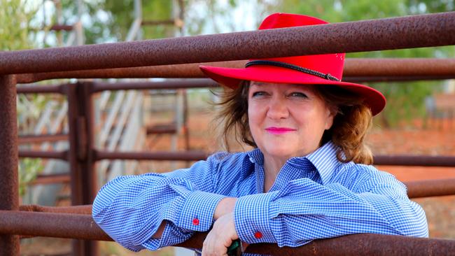 Billionaire mining magnate and sports patron Gina Rinehart.