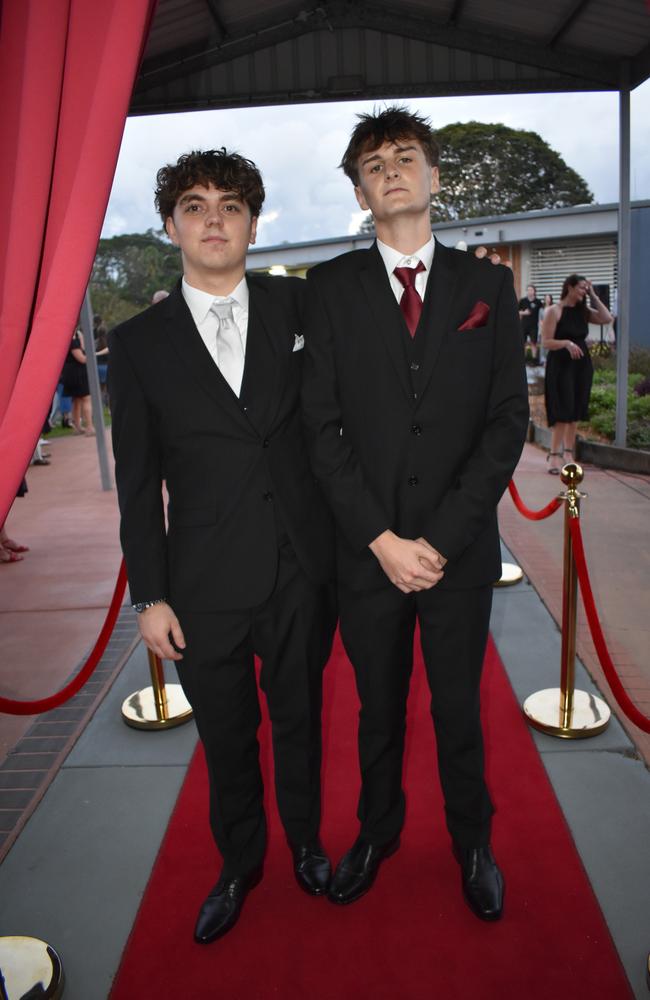 Students arrive at Noosa District State High School formal