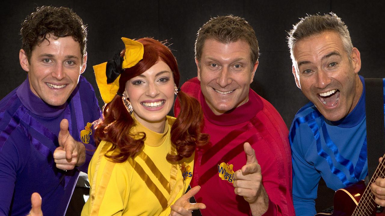 Emma Watkins has Yellow Wiggle Emma. Picture: Chris Scott