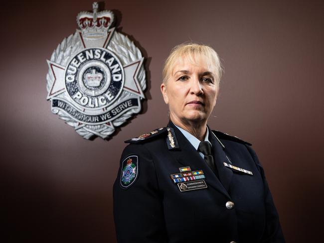 Queensland Police Commissioner Katarina Carroll. Picture: Brad Fleet