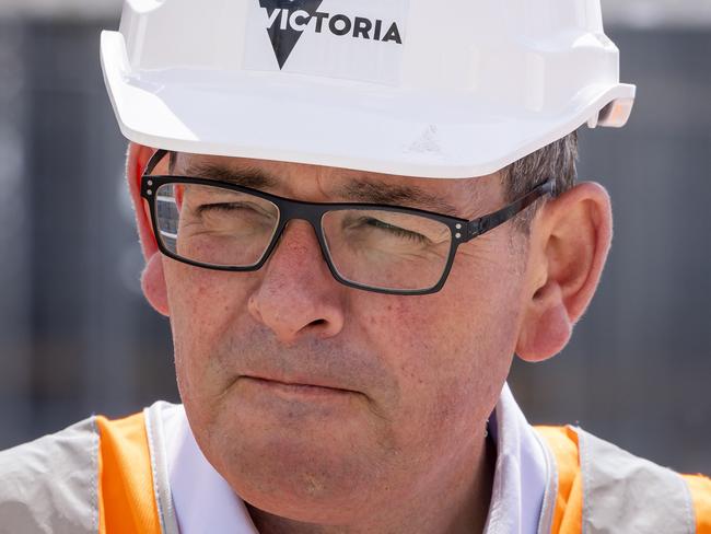 Daniel Andrews nine years as premier were bookended by two spectacular episodes of ineptitude and waste. Picture: Getty