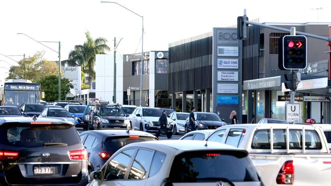 The upcoming budget will splash cash to ease congestion on Brisbane’s northside. Picture: Steve Pohlner